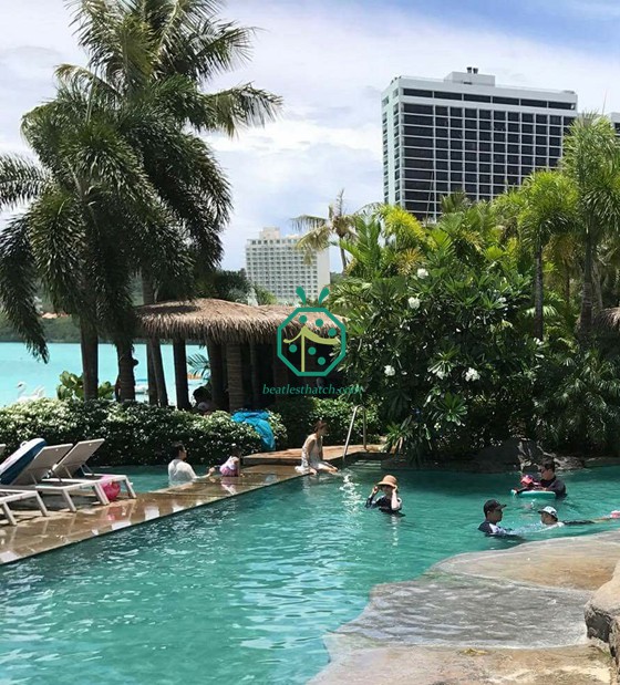Waterfront Park Artificial Thatch Roof in Guam