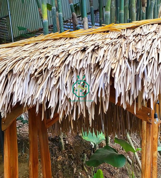 Philippines Borocay Beach Hotel Nylon Thatch Roof Mock Up Project