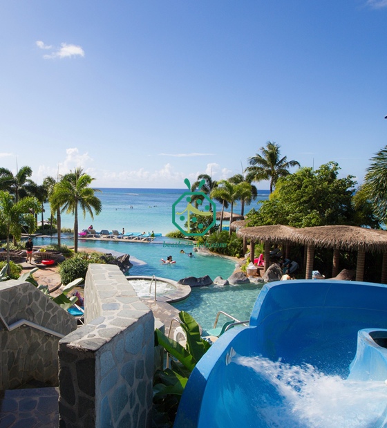Tropical Theme Park Artificial Thatch Roof