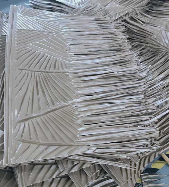 Synthetic Palm Thatch Production For Pacific Countries