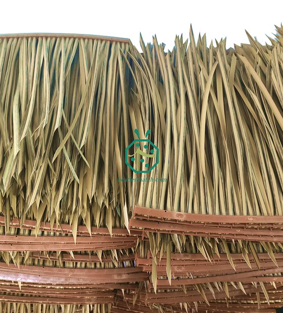 Customized Malaysia Attap Thatch Roof Project in Sabah