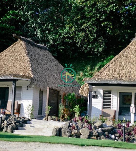 High-Tech Faux Thatch for Sustainable Luxury Build in Fiji