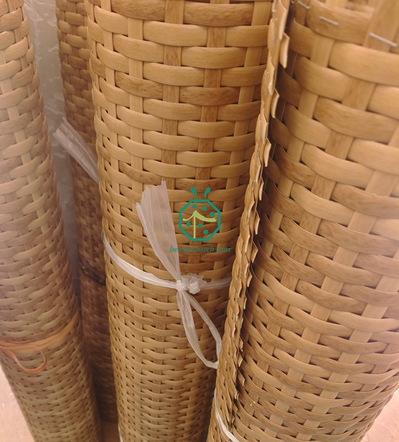 Plastic Bamboo Woven Mat Production For Fiji Malolo Islands