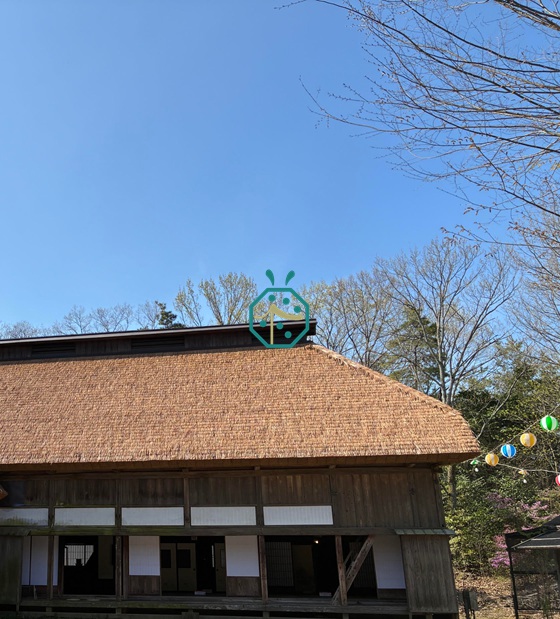 Synthetic Straw Thatch Roofing for Nagoya Little World Project
