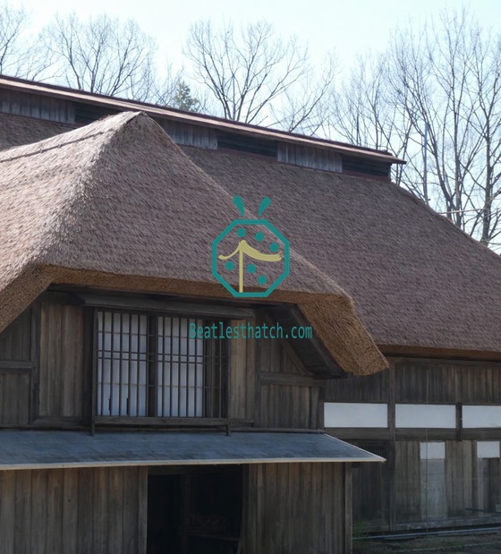 Yamagata Prefecture Historic Building Renovation Completed with Synthetic Thatch Roofing
